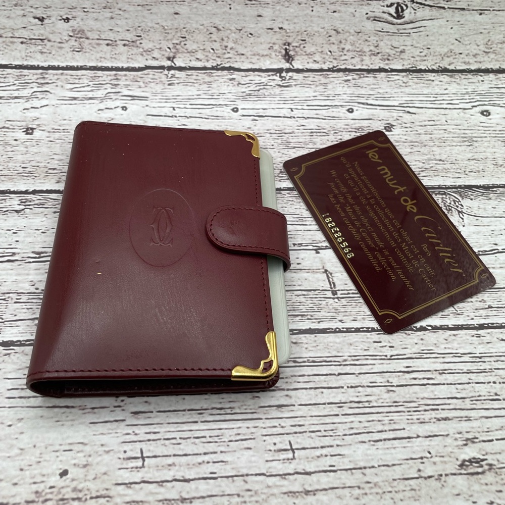 Cartier card/photo holder